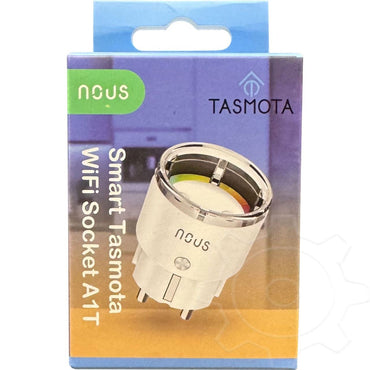 Nous A1T Tasmota Smart WiFi Socket 16A Power Monitoring Plug for Home Automation