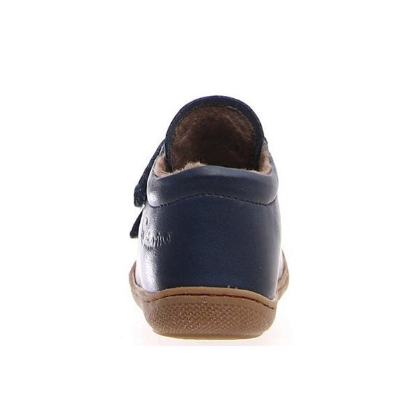 Naturino Cocoon Navy Insulated Children's Shoes - Warm, Flexible, Velcro Closure
