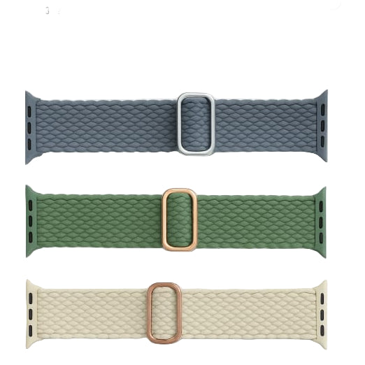 Collection of different watch bands displayed on a smartphone screen.