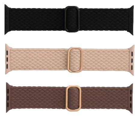 Collection of different watch bands displayed on a smartphone screen.