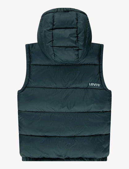 Levi's Kids' Essential Hooded Puffer Vest – Warm, Lightweight, Stylish