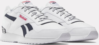 Reebok Glide Ripple Clip White Vector Navy Red  Classic Casual Sneaker