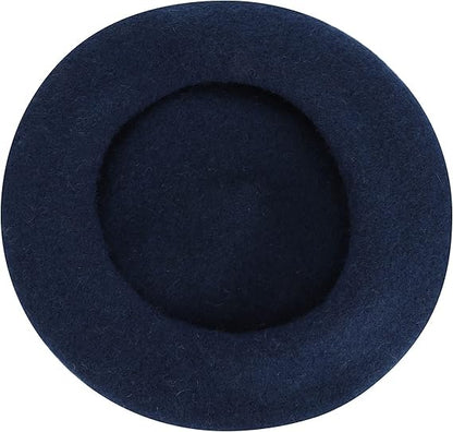 TRIXES Classic French Beret Hat for Women - Fashionable Artist Warm Felt