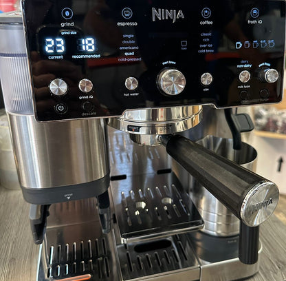 Ninja ES601EU Luxe Essential espresso machine, filter coffee maker - IQ