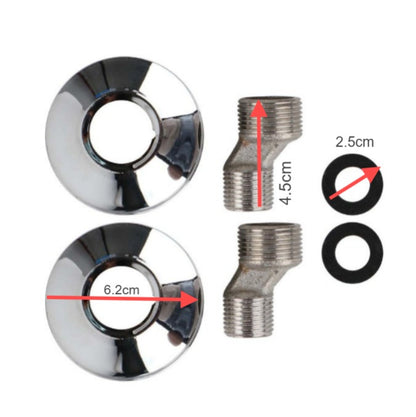 Durable Zinc Chrome Dual Handles and Swivel Spout