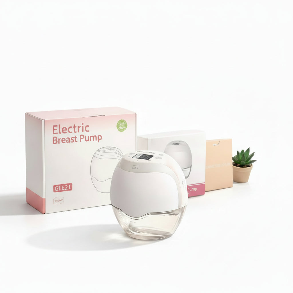 Olga High-Efficiency Electric Breast Pump (white)