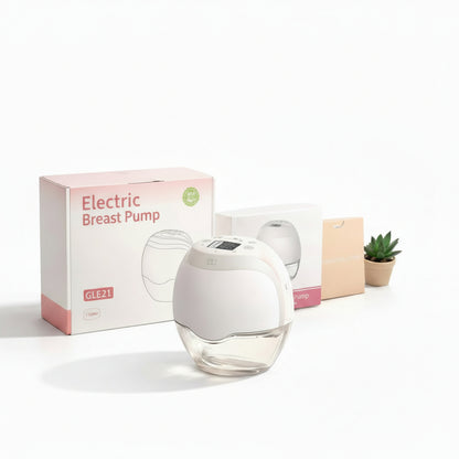 Olga High-Efficiency Electric Breast Pump (white)