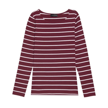 Anna Field 2 IN PACK - Long sleeved top (bordeaux,off-white)