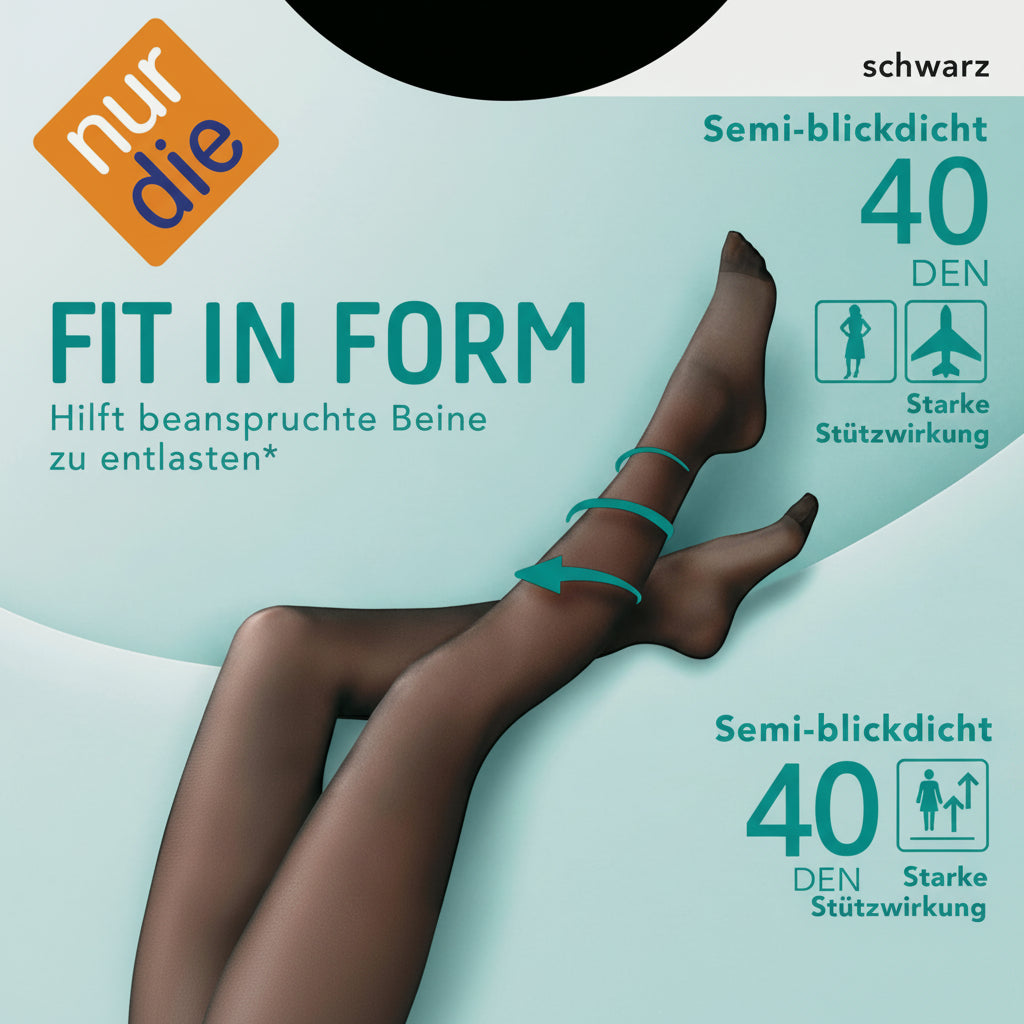Nur Die Fit in Shape 40 Denier Support Tights