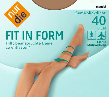 Nur Die Fit in Shape 40 Denier Support Tights