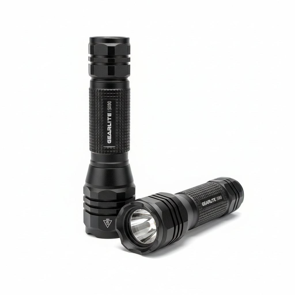 GearLight S1000 LED Flashlight High‑Performance 1000 Lumen 2‑Pack