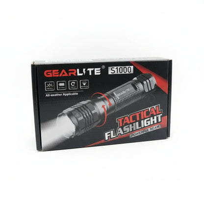 GearLight S1000 LED Flashlight High‑Performance 1000 Lumen 2‑Pack