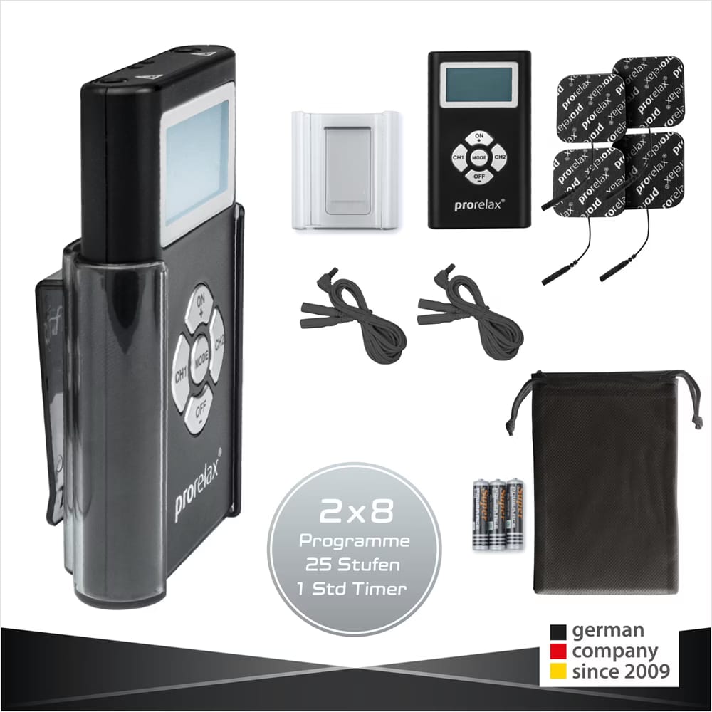 Prorelax Duo TENS+EMS Black line