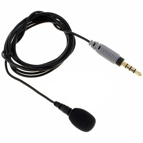 Rode SmartLav+ Omni-Directional Lavalier Microphone for Smartphones Portable