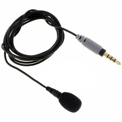 Rode SmartLav+ Omni-Directional Lavalier Microphone for Smartphones Portable