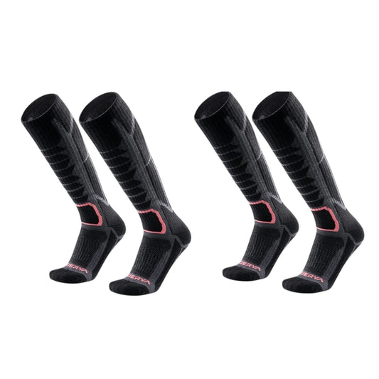 WEIERYA Merino Wool Ski Socks: Knee-High Thermal Snowboarding Performance for Adults.