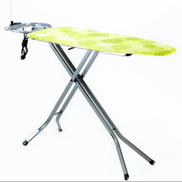 Vileda Perfect 2in1 Plus Ironing Table Green 122x44cm with power outlet
