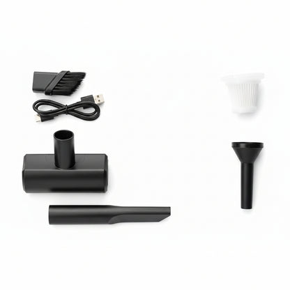 2-in-1 Vacuum Cleaner with Dust Collection and Lighting