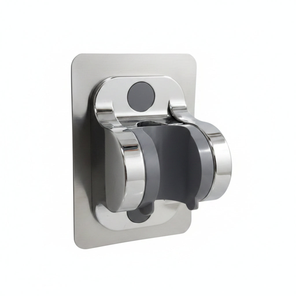 Shower Head Holder Wall Mount Bracket Silver