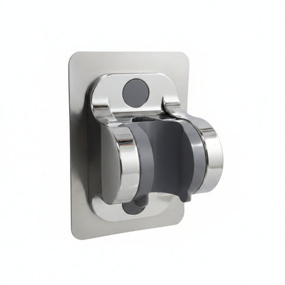 Shower Head Holder Wall Mount Bracket Silver