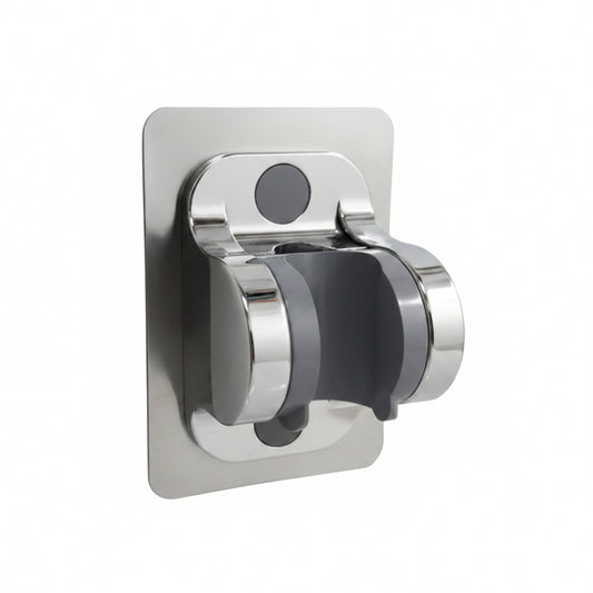 Shower Head Holder Wall Mount Bracket Silver