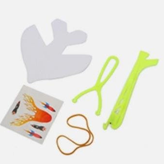 Elastic Flash LED Glider Plane Children's Toy
