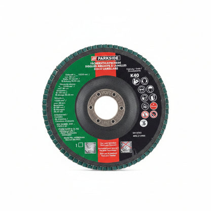 PARKSIDE Flap Disc – K40, 125 mm