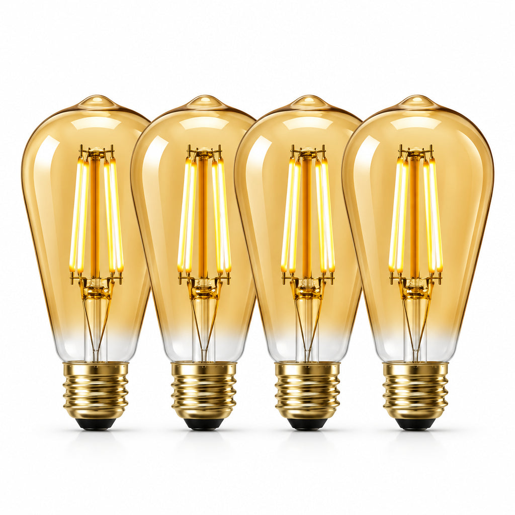  LED Bulb E27 8W ST64 Vintage Edison Warm White 2700K 

