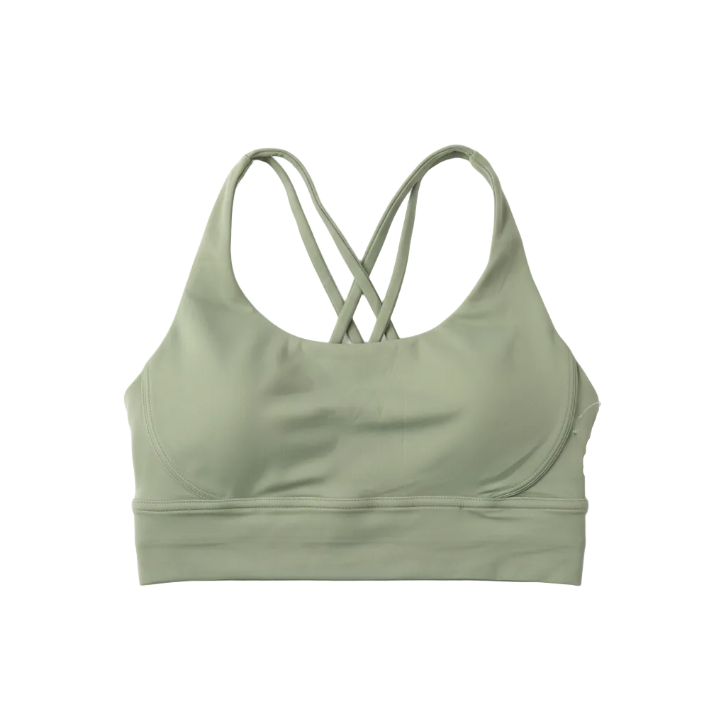 Amelia Bra Full Support Cross‑Strap Bra