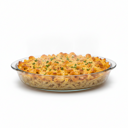 Clear Oval Tempered Glass Baking Dish Set – 2Sizes Safe