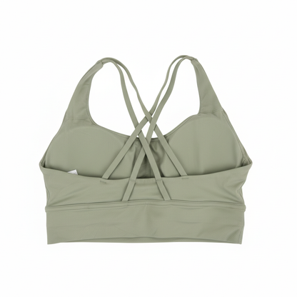 Amelia Bra Full Support Cross‑Strap Bra