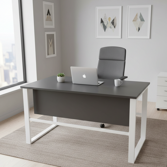 Desks Modern Minimalist Desk  – Available in White and Black