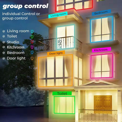 SMATRUL Tuya Smart WiFi 10W RGB E27 Bulb 1000lm