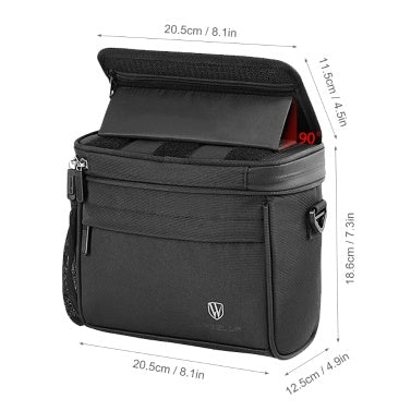 WHEEL UP Waterproof Bike Frame Bag for 7-inch Touchscreen Phones