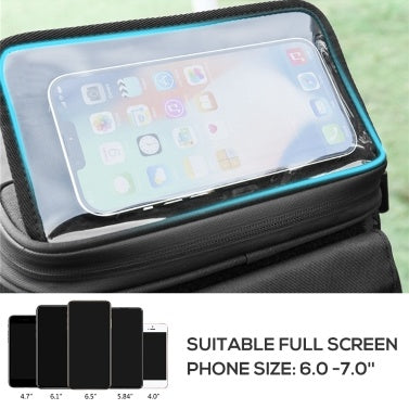 WHEEL UP Waterproof Bike Frame Bag for 7-inch Touchscreen Phones
