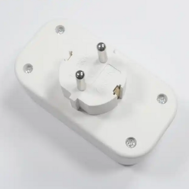 YAWEITAI YW-7382N Dual Power Outlet with Child Protection, 16A 250V Copper Conductor