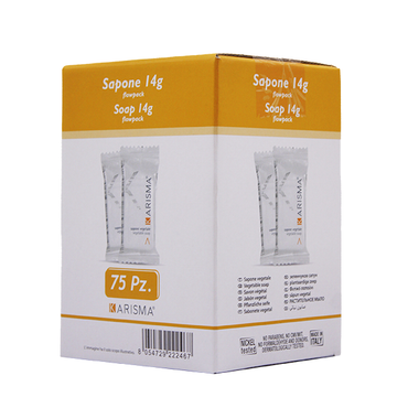 75 Karisma Vegetable Soap 14g Flow Pack – 75 Pieces