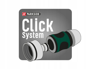 Parkside Garden Hose Repair Connector 19mm 471858