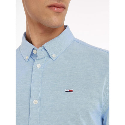 Tommy Jeans Slim Long Sleeve Shirt – Modern Cotton Comfort