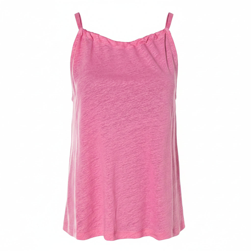 Esmara Women's Linen-Viscose Tank Top Pink S-L