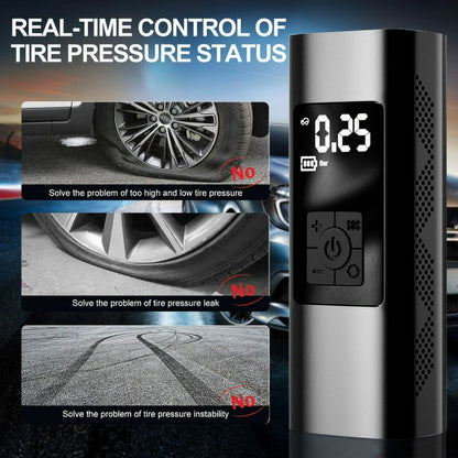 Visland 150 PSI Portable Tire Inflator with LCD Display