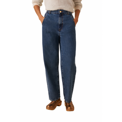 Des Petits Hauts Loumi Women's Comfortable Straight Denim Jeans - Classic Everyday Style