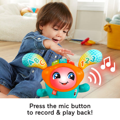 Fisher-Price DJ Bouncin' Beats Baby Learning Toy with Lights and Music