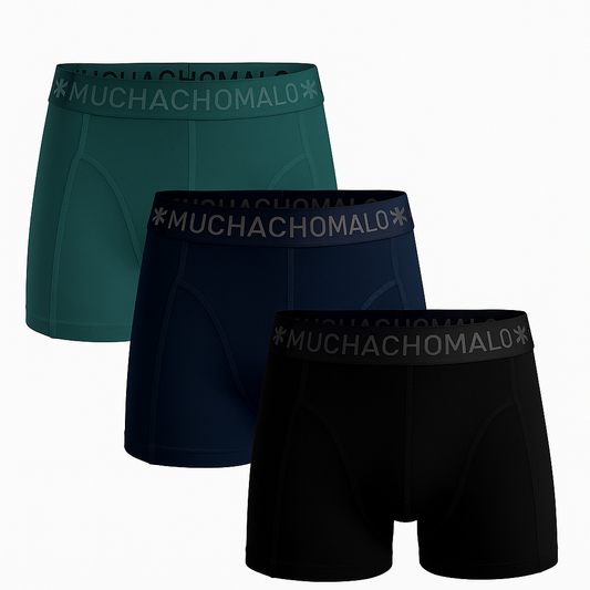 Men's 3-Pack Cotton Modal Boxer Briefs: Breathable, Soft, and Comfortable Underwear
