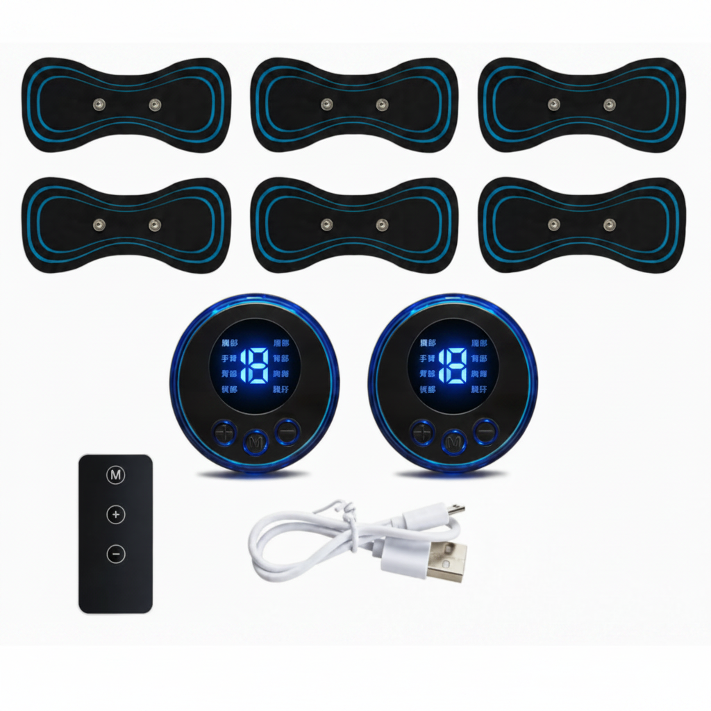 EMS Mini Body Massager Portable Rechargeable Electric Muscle Stimulation