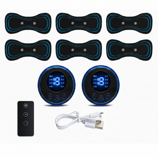 EMS Mini Body Massager Portable Rechargeable Electric Muscle Stimulation