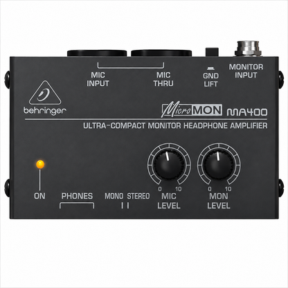 Behringer MICROMON MA400 Compact Monitor Headphone Amplifier