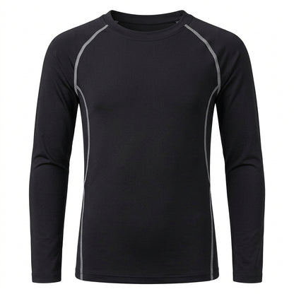 Boys' Long Sleeve Compression Training Shirt