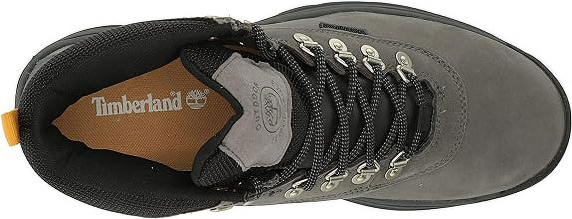 Timberland Men's White Ledge Mid Waterproof Hiking Boot, Grey Nubuck, Durable