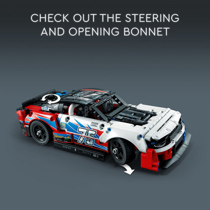 LEGO Technic NASCAR Next Gen Chevrolet Camaro ZL1 Model Car Building Kit